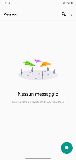 Seleziona il tasto Menu