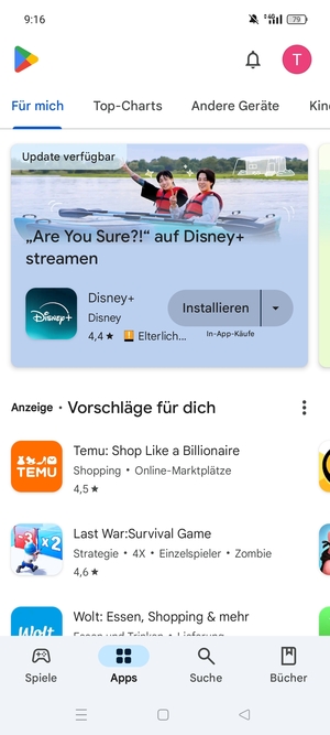 Wählen Suche