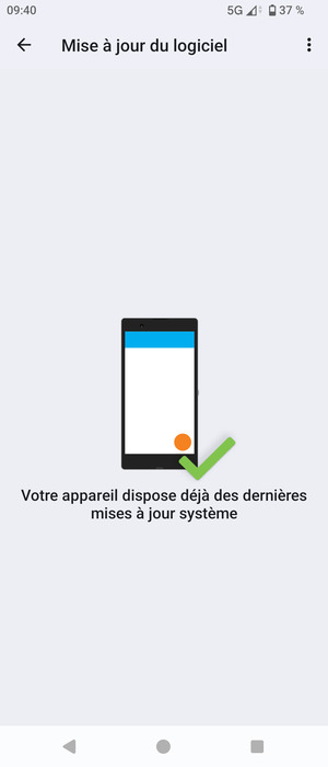 Sélectionnez le bouton du Menu