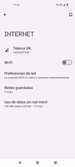 Activar Wi-Fi