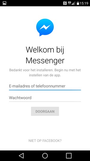 Uw app is klaar voor gebruik