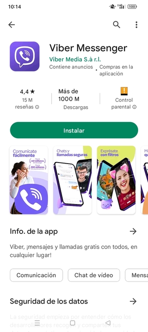 Seleccione Instalar