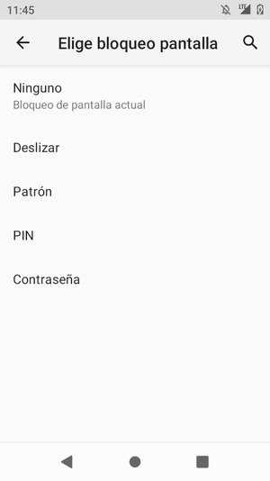 Seleccione Patrón