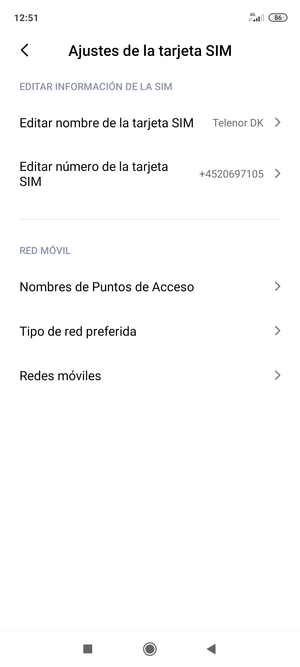 Seleccione Nombres de Puntos de Acceso