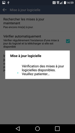 Veuillez attendre la fin de la recherche