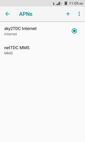 Select the Menu button