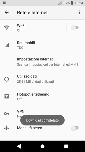 Seleziona Reti mobili