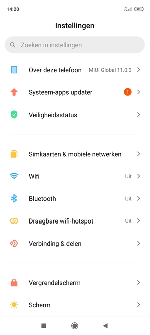 Selecteer Draagbare wifi-hotspot