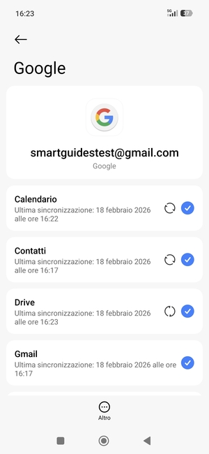 Seleziona Altro