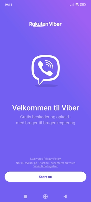 Din app er klar til brug