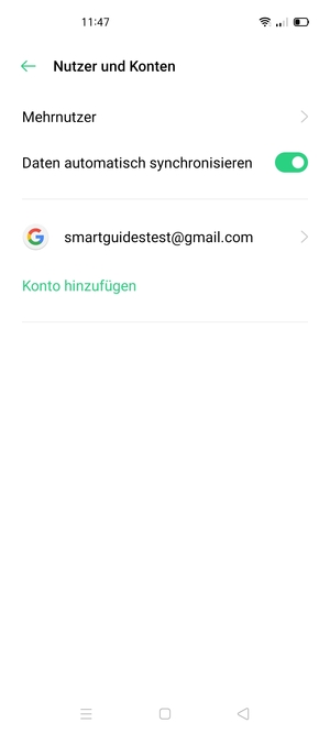 Wählen Sie Ihr Google-Konto
