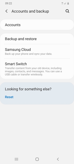 Select Accounts