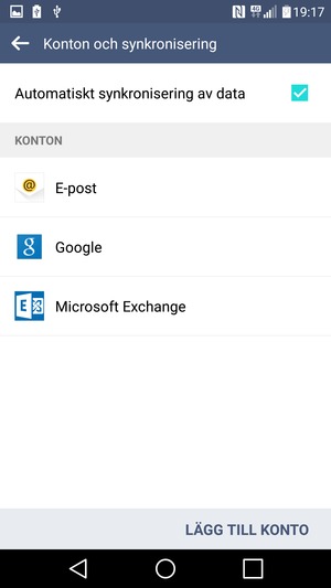 Välj Google