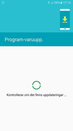 Vänta på att sökningen avslutas