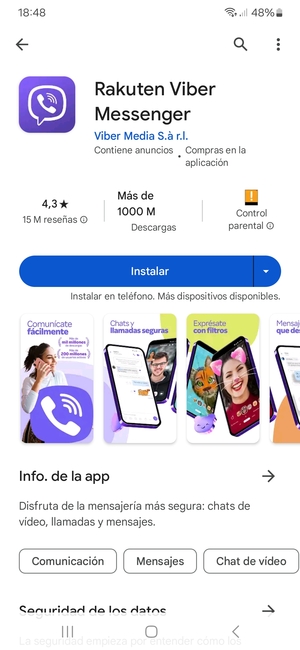 Seleccione Instalar