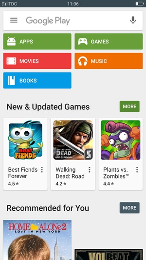 Select the Search bar