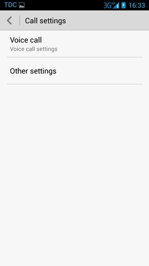 Select Voice call