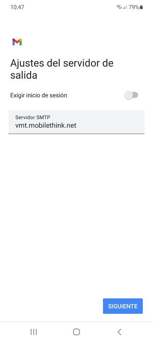 Desactive Exigir inicio de sesión y seleccione SIGUIENTE