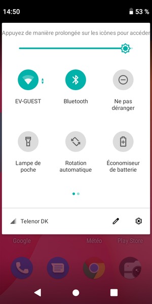 Désactiver le Wi-Fi et le Bluetooth