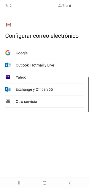 Seleccione Google