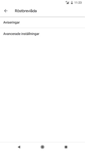 Välj Avancerade inställningar