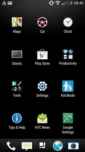 Select Settings