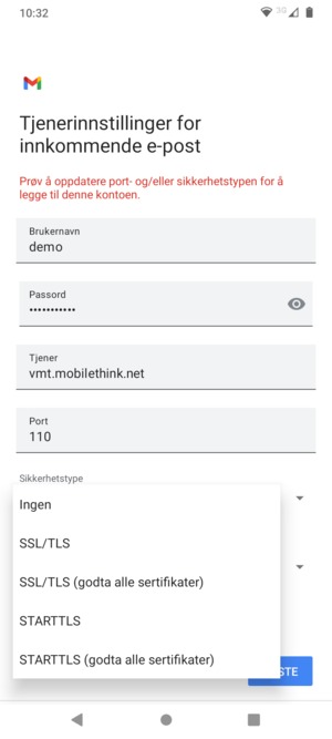 Velg Ingen