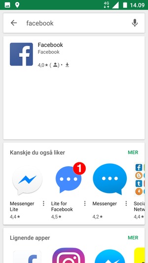Velg app