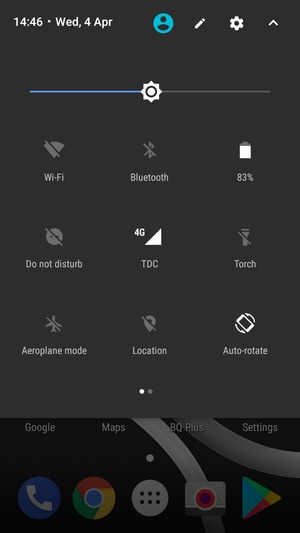 Select the Settings button
