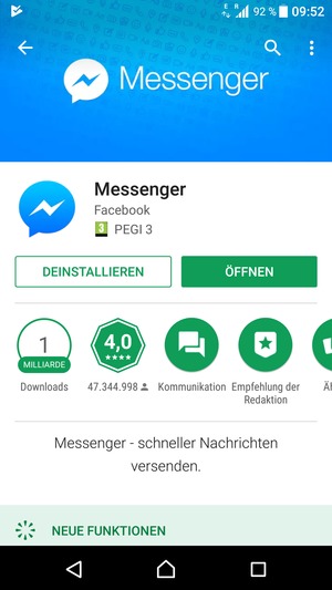 Wählen Sie ÖFFNEN