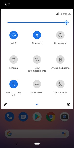 Desactive Wi-Fi y Bluetooth