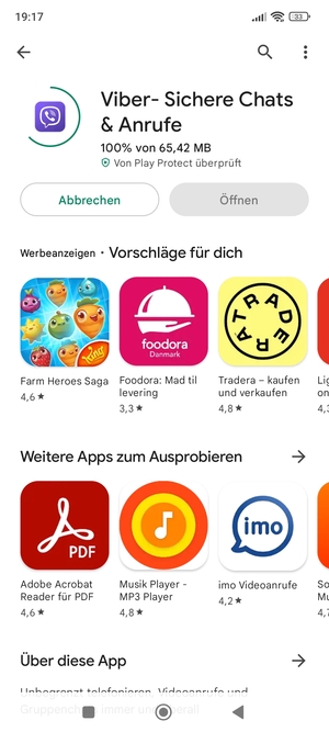 Warten Sie, bis der Installationsprozess  beendet ist