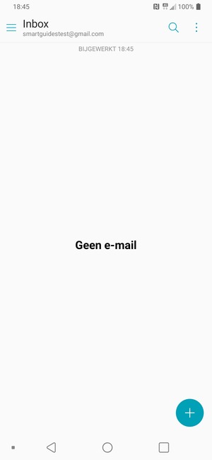 Uw Gmail is klaar voor gebruik