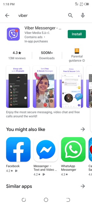 Select the app