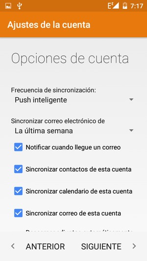 Seleccione SIGUIENTE
