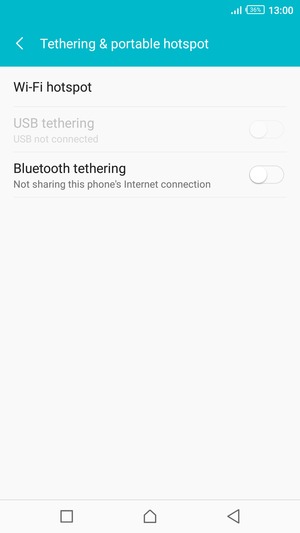 Select Wi-Fi hotspot