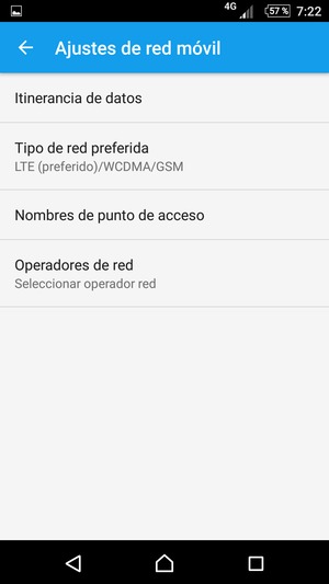 Seleccione Nombres de punto de acceso