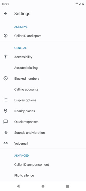 Select Voicemail