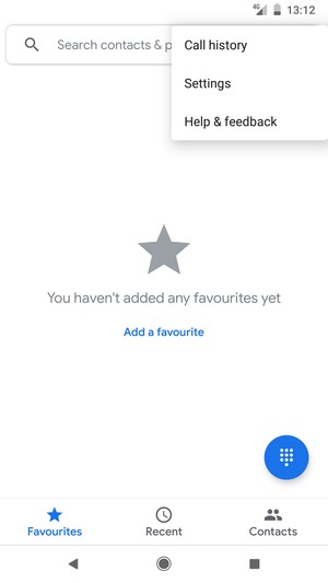 Select Settings