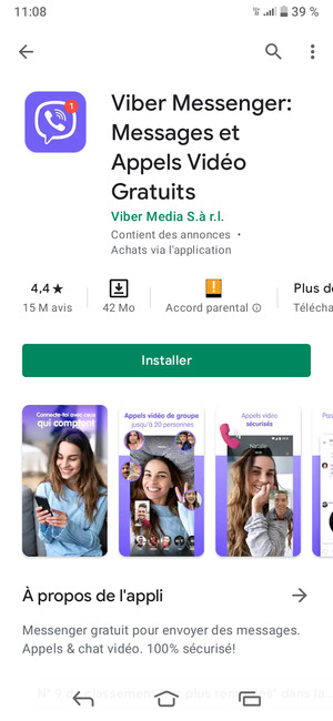 Sélectionnez Installer
