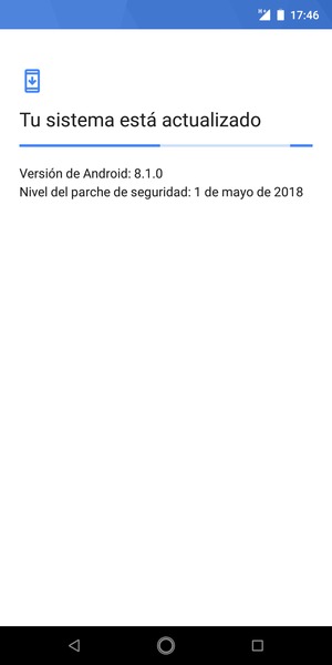 Espere a que la búsqueda termine