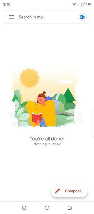 Your Hotmail is ready to use