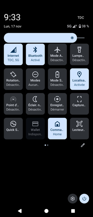 Sélectionnez Bluetooth