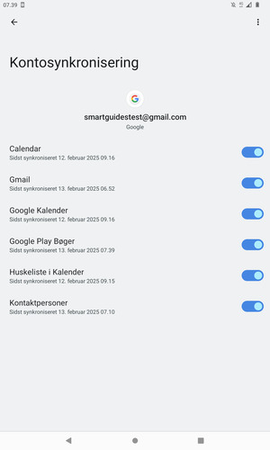 Vælg Menu-knappen