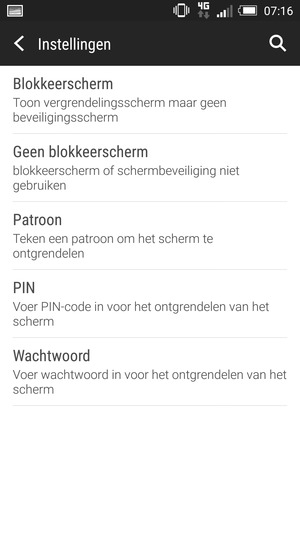 Selecteer Patroon