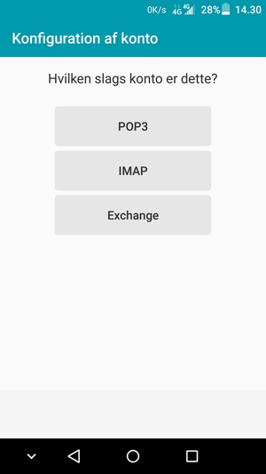 Vælg Exchange