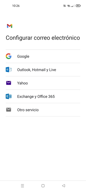 Seleccione Google