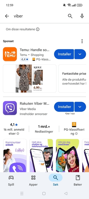Velg app