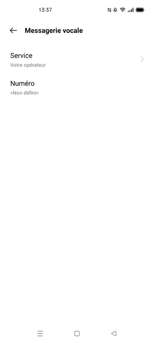 Sélectionnez Numéro