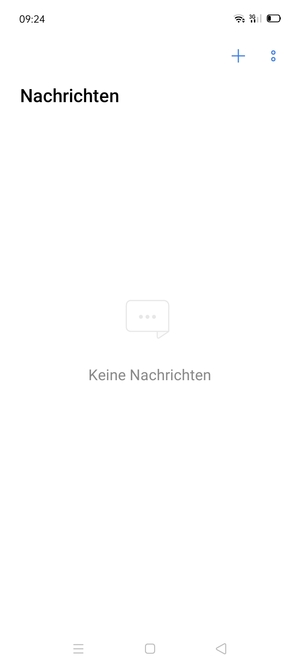 Wählen Sie die Menü-Taste
